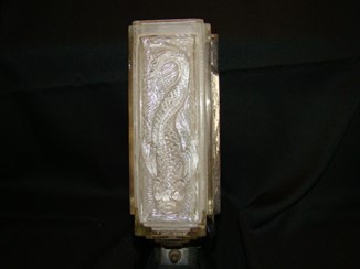 Fish/Dolphin Bathroom Pocket Sconce (No. 302) with Hardware (Consolidated)